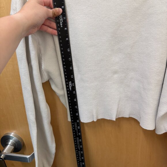 John Galt Bay Area thermal crop crewneck sweater women’s one size - Picture 6 of 6